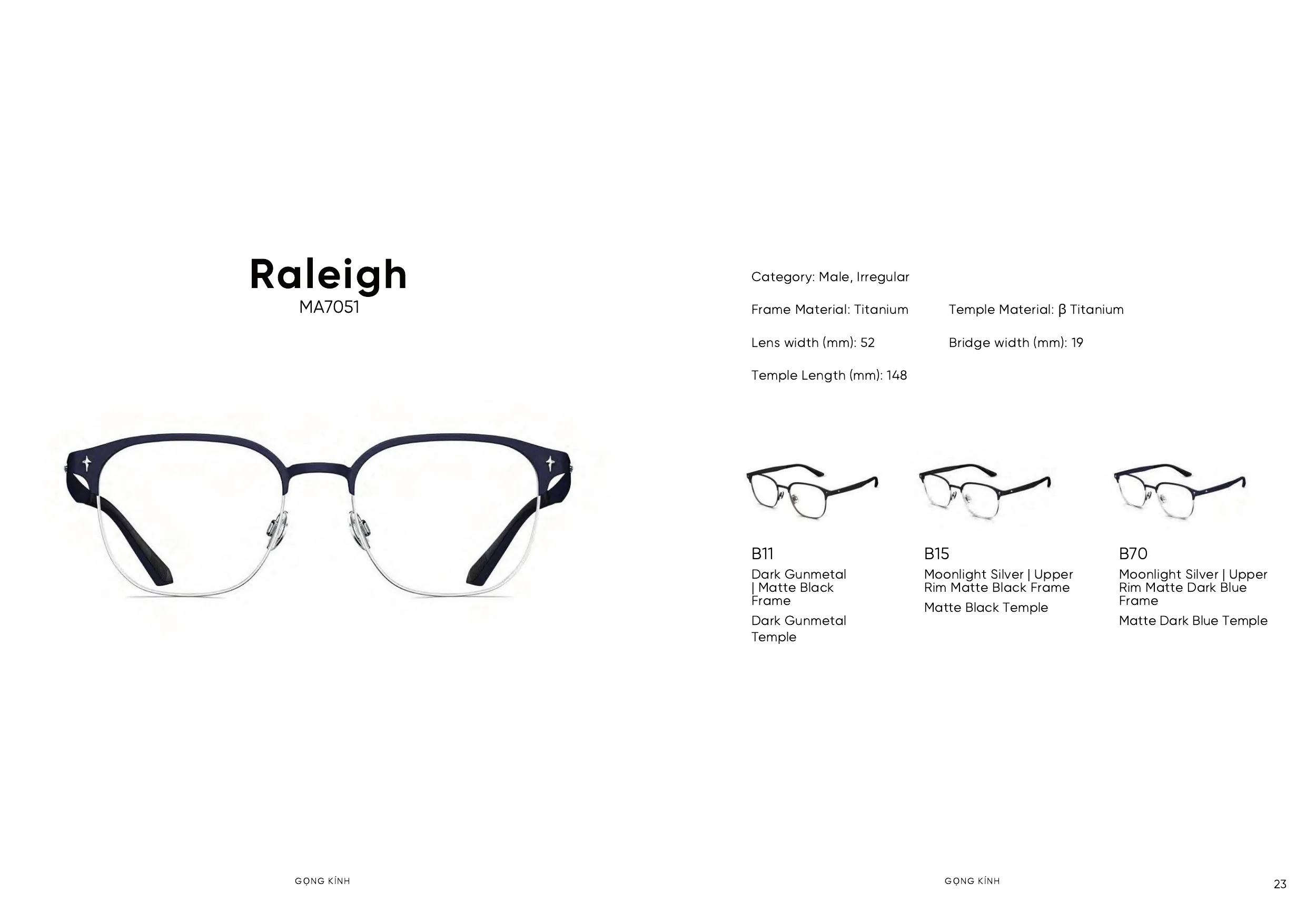 Catalogue Molsion SS26 trang 024 — tham khảo tại GongKinh